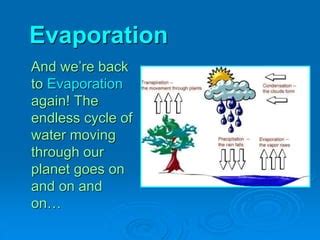 Water Cycle and the Process of Water Production | PPT