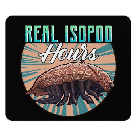 Real Isopod Hours Mouse Pad Funny Isopod Meme Mouse Pad | Etsy