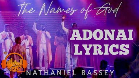 Adonai - Nathaniel Bassey (Lyrics) - YouTube