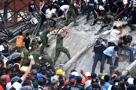 Mexico City earthquake: Parents and rescuers search for children in ...