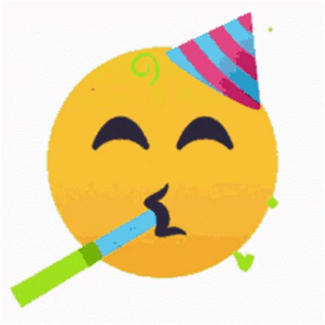 Animated Emoji Party Confetti GIF | GIFDB.com