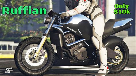 Ruffian the $10k BIKE | Review & Best Customization | GTA Online ...