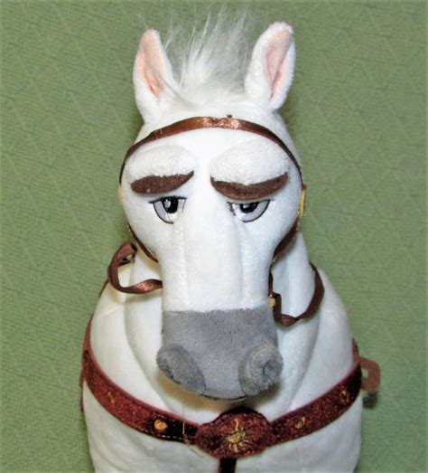 Disney Store MAXIMUS HORSE Tangled Rapunzel Royal Horse Plush Wired Legs 16" TOY