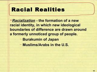 Race and Society (Chapter 9, "You May Ask Yourself") | PPT