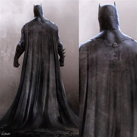 OTHER: Batman cowl and cape. Concept art for BvS by Jerad S.Marantz : DC_Cinematic