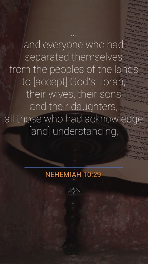 Nehemiah Chapter 10 | Daily Holy Bible Reading