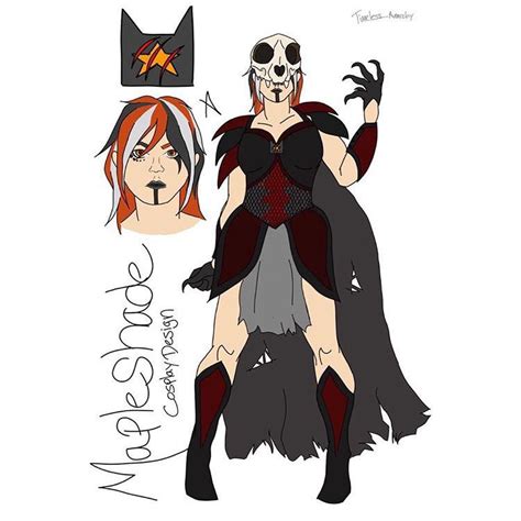 I cosplay, and this is my Mapleshade cosplay design !! Any suggestions ...