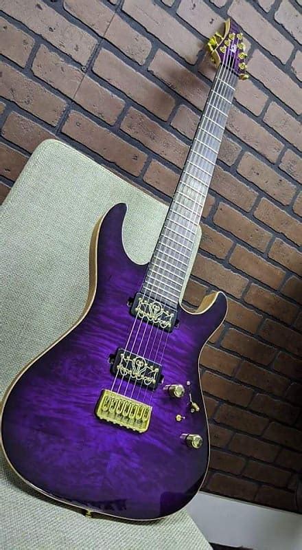 Vola Guitars Ares 7 USA Custom Shop 2020 Purple | Reverb Australia