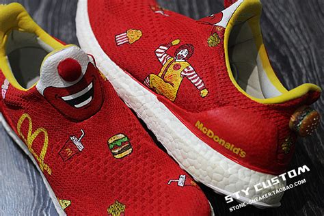 Would You Rock These Custom Adidas Ultra Boost McDonalds