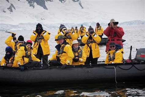 Tourists Whale-watching In Antarctica Photograph by Peter Menzel - Fine Art America