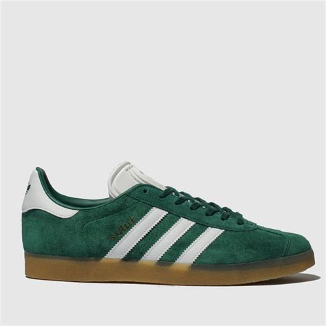 Adidas Dark Green Gazelle Trainers - Trainerspotter