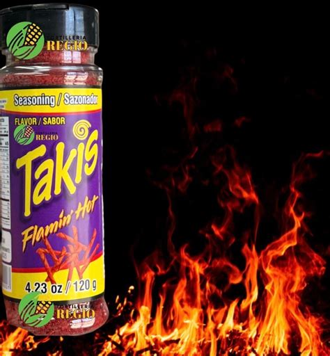 Takis Flamin Hot Flavor Powder / Takis Flamin Hot Seasoning - Etsy