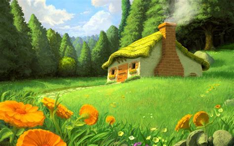 Forest Cartoon Wallpapers - Top Free Forest Cartoon Backgrounds - WallpaperAccess