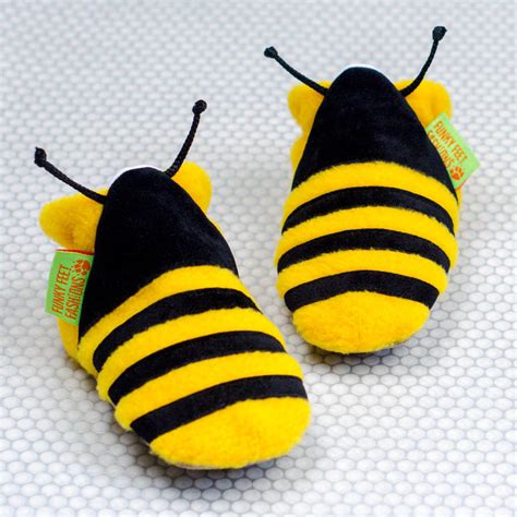 Bumble Bee Baby Shoes By Funky Feet Fashions