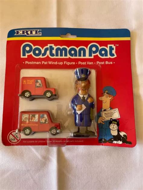 ERTL POSTMAN PAT Royal Mail Van, Bus and Figure (1995) £12.00 - PicClick UK