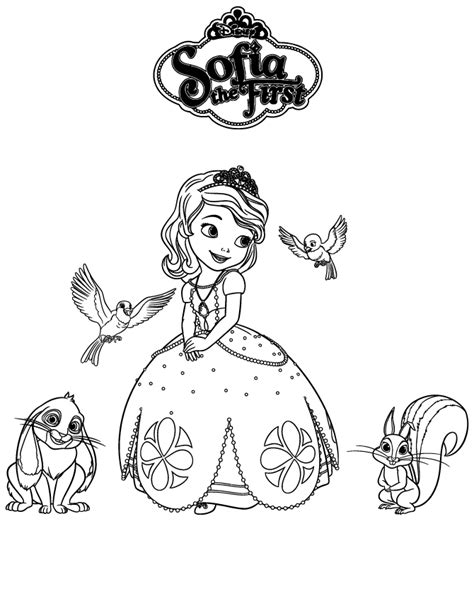 Sofia the First Coloring Pages - Best Coloring Pages For Kids