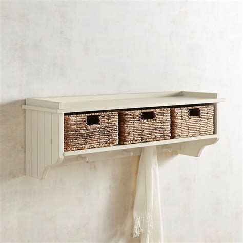 20++ Wood Shelf With Baskets - HOMYHOMEE