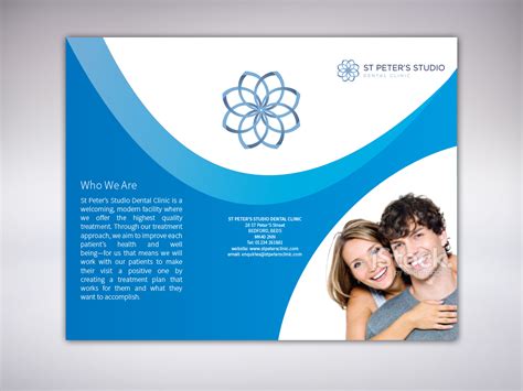 Clinic Brochure Design for St Peter''s Studio Dental Clinic by LR ...