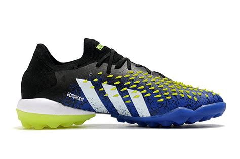 Lower Price Adidas Predator Freak.1 Low TF Superlative In Blue Black White Yellow