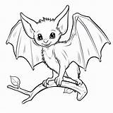 Fledermaus  Happycoloringnet sketch template