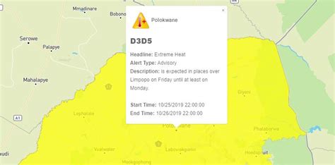 SA Weather Service warns of "extreme temperatures" in Polokwane from ...