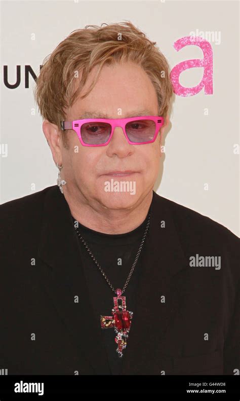 The 19th Annual Sir Elton John Oscar Party - Los Angeles Stock Photo ...