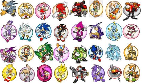 sonic characters - Sonic chat rooms