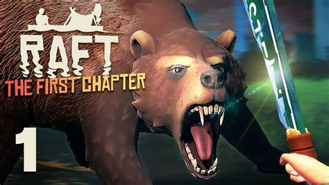 Raft Gameplay Part 1 - THE FIRST CHAPTER (New Update 10) - YouTube