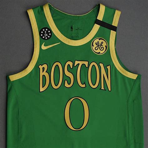 Jayson Tatum - Boston Celtics - 2020 Taco Bell Skills Challenge - Event-Worn City Edition Jersey ...
