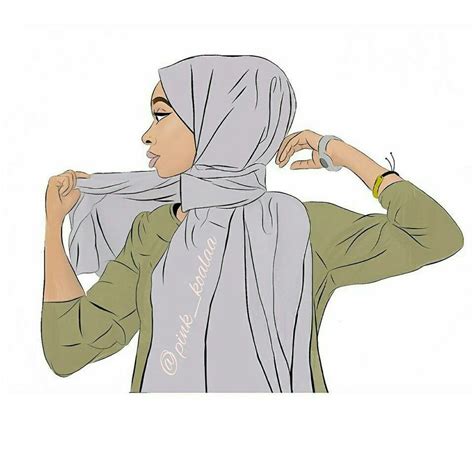 Black Love Art, Black Girl Art, Art Girl, Girl Side Profile, Hijab Drawing, Profile Drawing ...