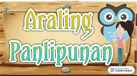 ARALING PANLIPUNAN - YouTube