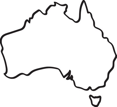 Australia Clipart Map Australia Map Transparent Free - vrogue.co