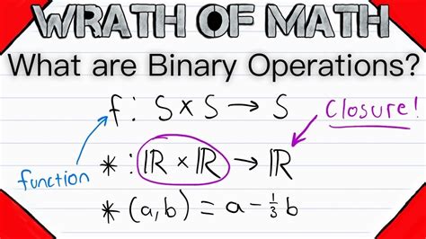 BINARY OPERATIONS PART 3 - QUESTIONS - YouTube