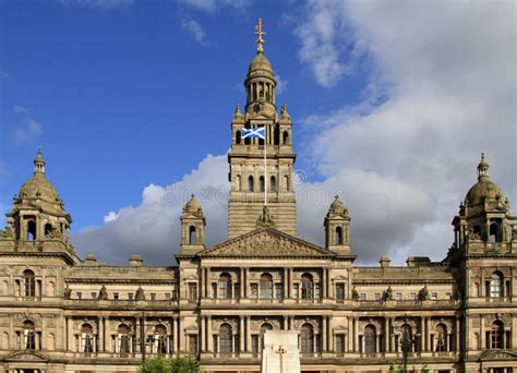 Glasgow City Chambers stock image. Image of scottish - 26313319