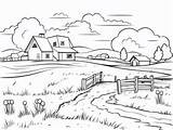 Wild Prairie Plants Coloring  Page sketch template