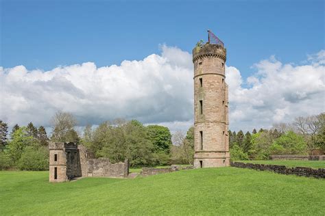 Ancient Ruins of Eglinton Castle irvine Scotland. Photograph by Jim ...