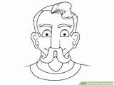 Goatee Drawing At PaintingValleycom  Explore Collection Of sketch template