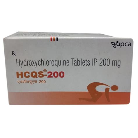 Hydroxychloroquine 200 Mg Tablet HCQs, Ipca Laboratories Ltd, Prescription, Rs 100 /box | ID ...