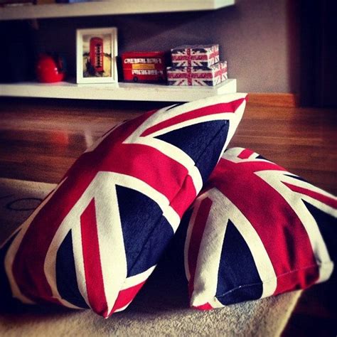 Decorative pillows Union Jack Flag – Set of two. $120.00, via Etsy. We are want to say thanks if ...