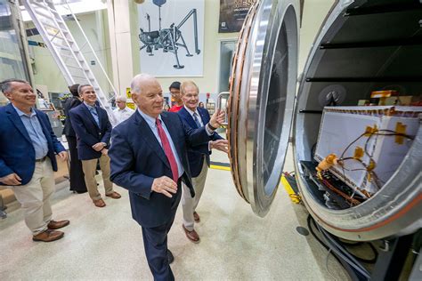 NASA Administrator Bill Nelson, Sen. Ben Cardin Visit Johns Hopkins APL ...