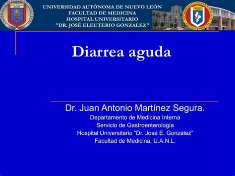 Diarrea aguda | PPT | Descarga Gratuita