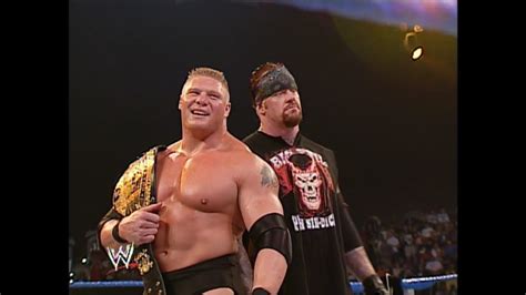 Big Show & FBI vs Brock Lesnar & Undertaker: SmackDown, May 29, 2003 - YouTube