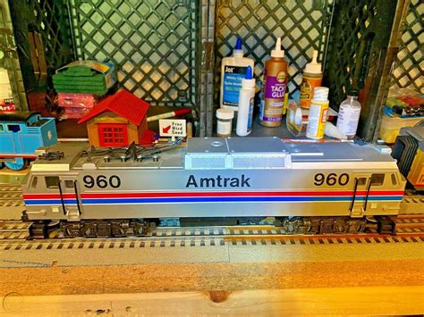 GE E60 Amtrak #960 Electric by Williams/Lionel. O-Gauge. Needs a Little TLC! | #3847267245