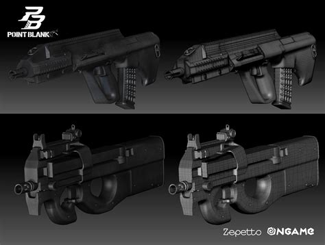 ArtStation - Point Blank Weapons