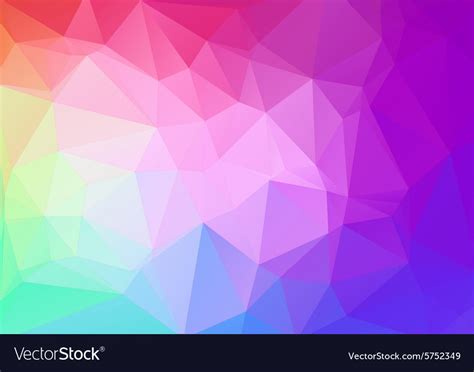 Abstract colorful geometric background for design Vector Image