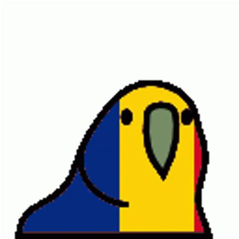 Dancing Parrot Romanian Parrot Sticker - Dancing Parrot Romanian Parrot Dancing - Discover ...