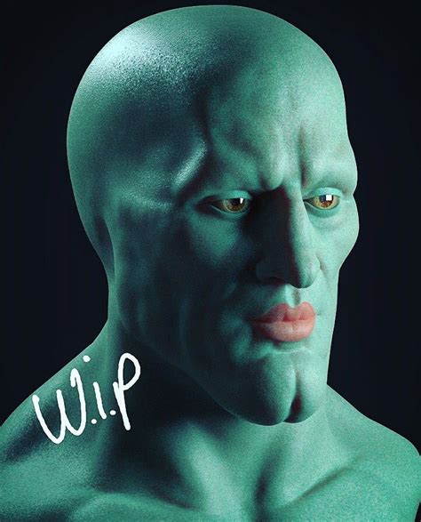 Handsome squidward | Hot squidward, Squidward painting, Squidward