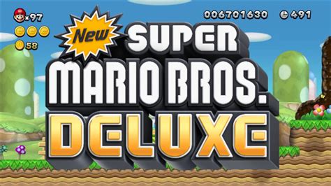 New Super Mario Bros DS Deluxe | GrassLand 1-1 [New Super Mario Bros. U / New Super Luigi U] [Mods]