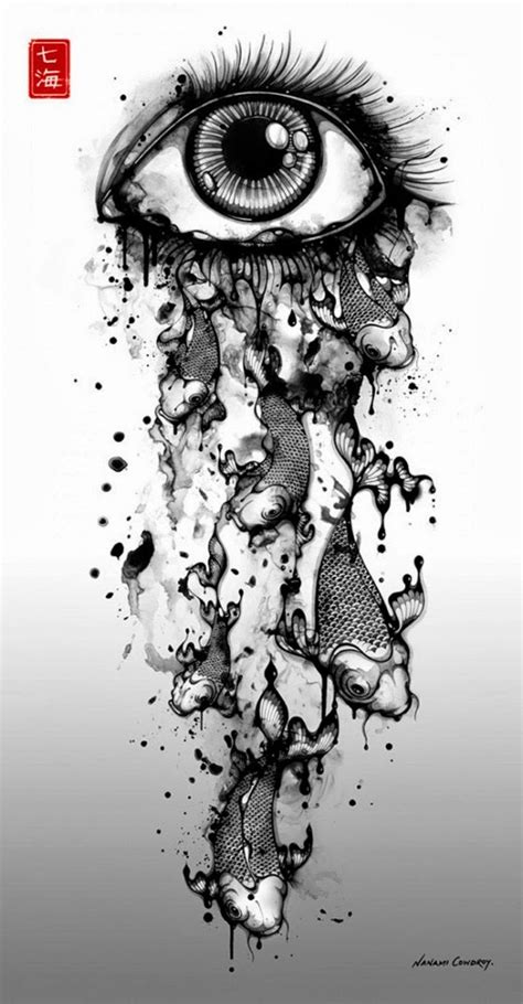 Hosber Art - Blog de Arte & Diseño.: Ilustraciones en blanco y negro de Nanami Cowdroy