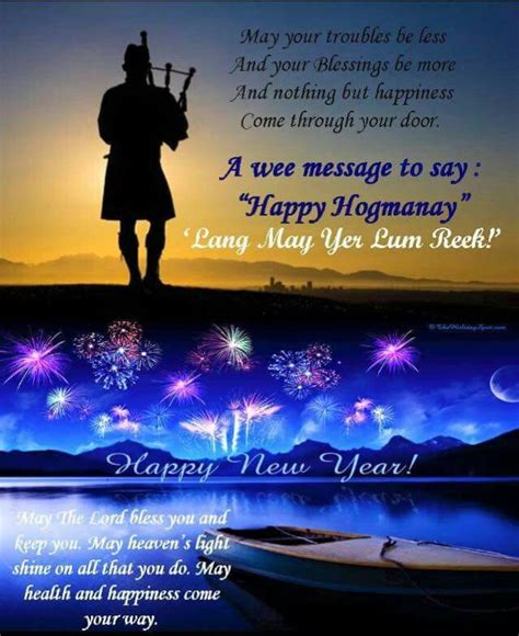 Happy Hogmanay | Hogmanay scotland, Happy new year pictures, Scotland ...